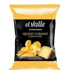 Картофельные чипсы El Valle "Queso Curado" Premium Collection (Испания) 150 г