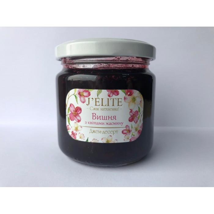  Cherry jam with jasmine flowers, 220g