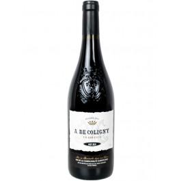 Вино "А де Коліньї" Ред Драй / "A. De Coligny" Red Dry, червоне сухе 0.75л