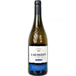 Вино "А де Коліньї" Вайт Драй / "A. De Coligny" White Dry, біле сухе 0.75л