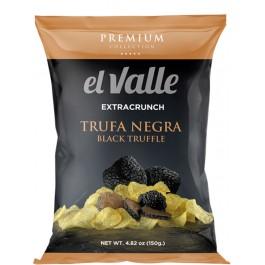 Картофельные чипсы El Valle "Trufa Negra" Premium Collection (Испания) 150 г