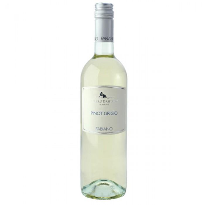 Вино Pinot Grigio Fabiano, Carlo Damiani, белое сухое 0.75 л