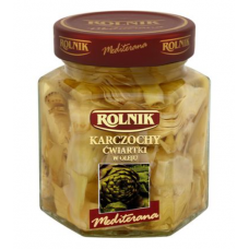 Артишоки четвертинками в олії "Rolnik" 