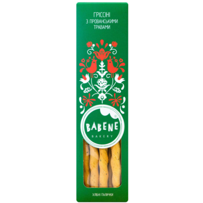 Grissini with provencal herbs