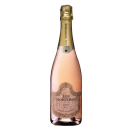 Вино ігристе CAVA Los Monteros BRUT рож. сухе