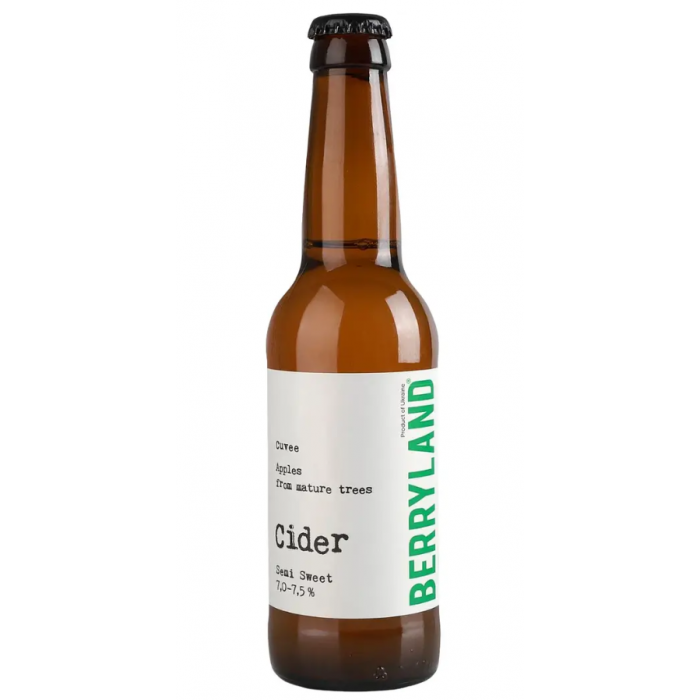  Cider Berryland Cuvee Apple semi-sweet 7.5% 0.33 l