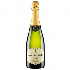 Cava DO Semi Seco, Monasteriolo, игристое белое полусухое 0.75 л