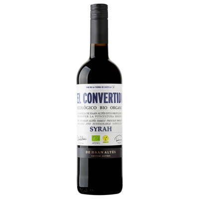 Wine Syrah, De Haan Altés EL Convertido, red dry 0.75 л