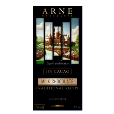  Шоколад Arne молочный 31% 100г