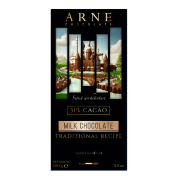 Шоколад Arne молочний 31% 100г