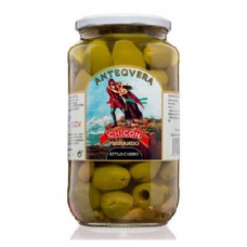 Зеленые оливки сорта «Мансания» без косточки