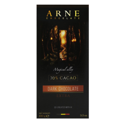 Arne Extra dark chocolate 70% 100g