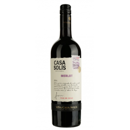 Вино Casa Solis Merlot червоне сухе 13%, 0.75 л