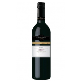 Dry red wine Marcel Martin Merlot 0.75