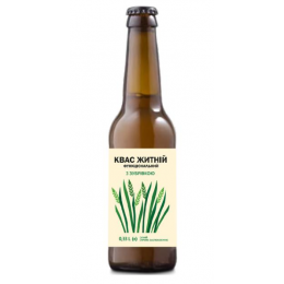 Квас житній функціональний з зубрівкою, Berryland, 0.33л