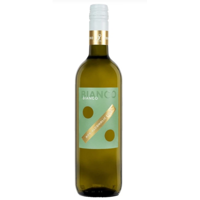 Вино Bianco Vegan-friendly Fermo White Still безалкогольне біле сухе 0.75 л 0%