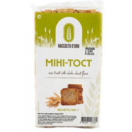 Тости Raccolto doro 120г цільнозернові