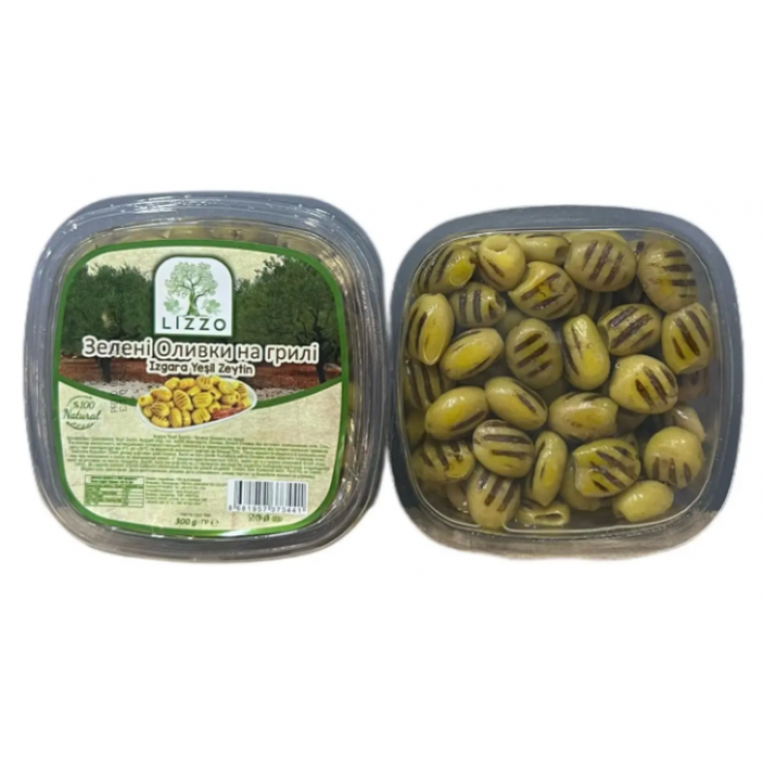 Оливки зелені гриль, 250 г