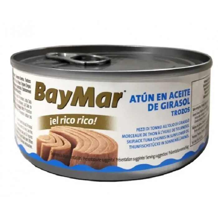 Тунець в соняшниковій олії BayMar Atun en Aceite 160 г