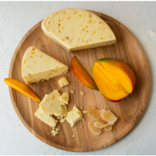 White Stilton with mango and ginger