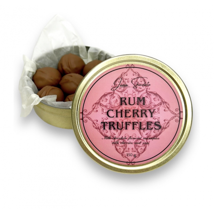 Шоколадные конфеты LAVIVA CHOCOLATE Rum Cherry Truffles, 150 г