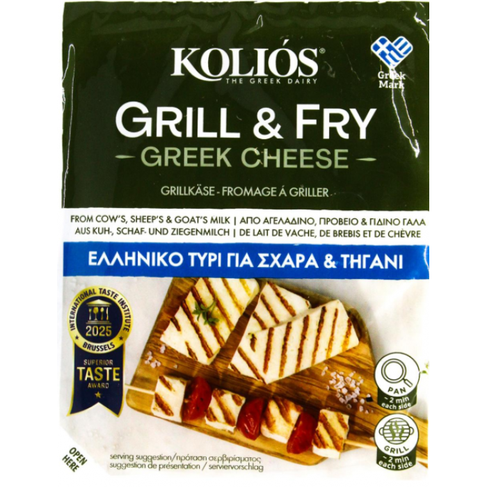  Сыр Kolios для гриля мягкий 43% 200г