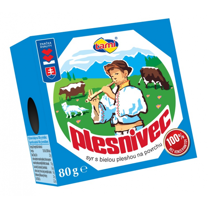  Сыр Камамбер Plesnivec "ENCIAN" 80гр