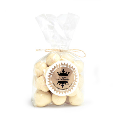 Raspberries in white chocolate with yougurt, 200г