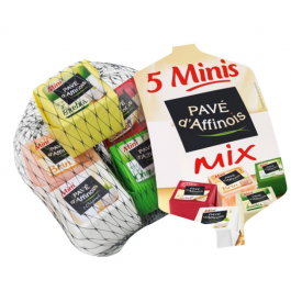  Pave d'Affinois mini assorted cheese mix 5 types 130g