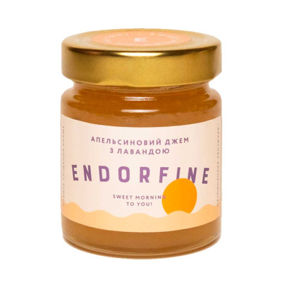 Джем апельсиновый с лавандой Endorfine, 234 г