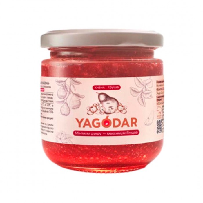 Low sugar jam Dogwood-Pear Yagodar, 210 г