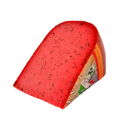 Cheese with red Pesto