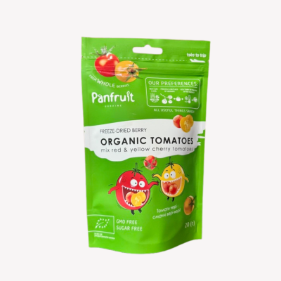 Panfruit freeze-dried cherry tomatoes Halves 20 g