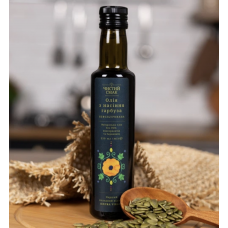 Олія холодного віджиму (Extra Virgin) з насіння гарбуза Чистий Смак, 250 мл